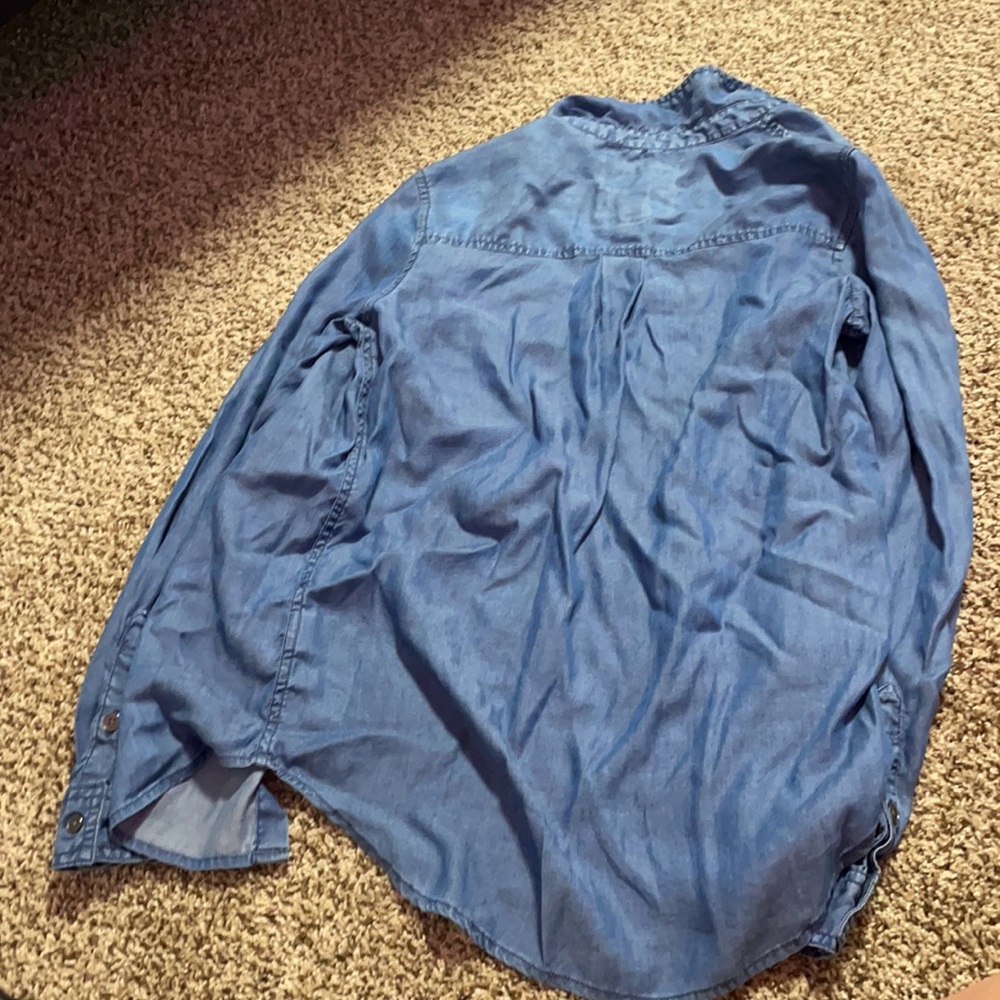 Jean button up - Picture 2 of 4